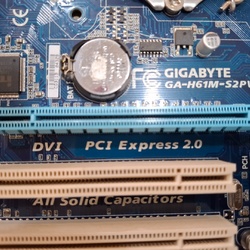 Материнская плата LGA 1155 GA-H61M-S2PV